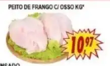 Kaçula Supermercados Peito de frango c/ osso kg oferta