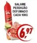 Kaçula Supermercados Salame perdigão defumado oferta