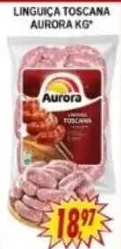 Kaçula Supermercados Linguiça toscana aurora kg oferta