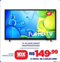DB Supermercados Tv 43 sams smart oferta