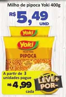 Paulistão Supermercados Milho de pipoca Yoki oferta