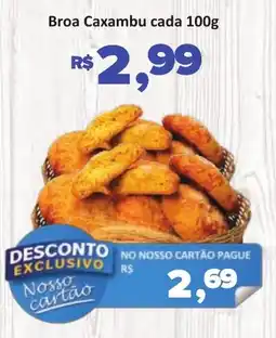 Paulistão Supermercados Broa Caxambu oferta