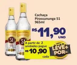 Paulistão Supermercados Cachaça Pirassununga 51 oferta