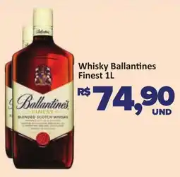 Paulistão Supermercados Whisky Ballantines Finest oferta