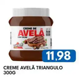 Rancho Bom Supermercados creme avelã triangulo oferta