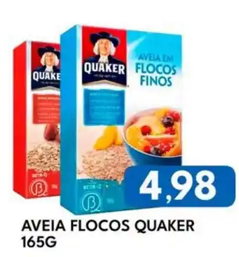 Rancho Bom Supermercados aveia flocos quaker oferta