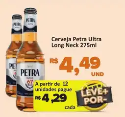 Paulistão Supermercados Cerveja Petra Ultra Long Neck oferta
