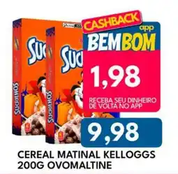 Rancho Bom Supermercados Cereal matinal kelloggs ovomaltine oferta