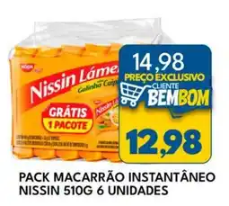 Rancho Bom Supermercados Macarrão instantâneo nissin oferta