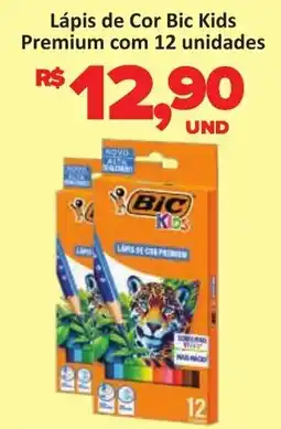 Paulistão Supermercados Lápis de cor bic kids premium oferta