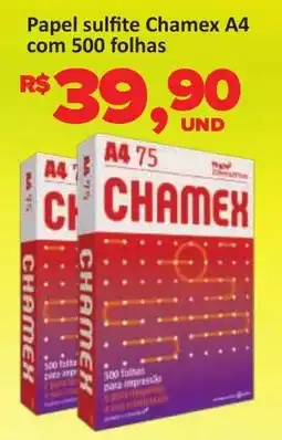 Paulistão Supermercados Papel sulfite chamex a4 oferta