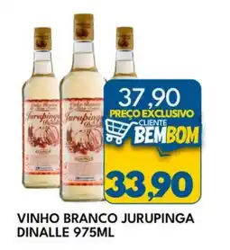 Rancho Bom Supermercados vinho branco jurupinga dinalle oferta