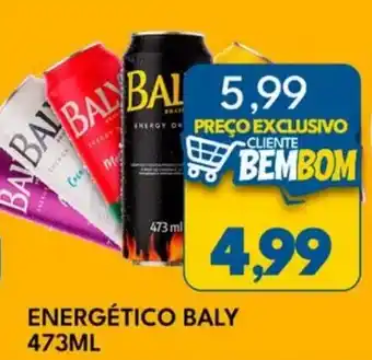 Rancho Bom Supermercados Energético baly oferta