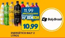 Rancho Bom Supermercados Energético baly 2 litros oferta