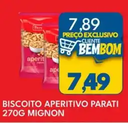 Rancho Bom Supermercados Biscoito aperitivo parati oferta