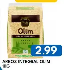 Rancho Bom Supermercados Arroz integral olim oferta