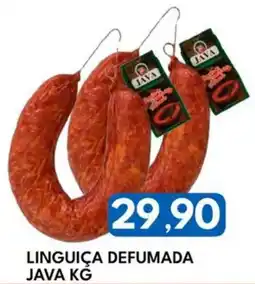 Rancho Bom Supermercados Linguiça defumada java oferta