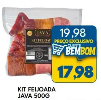 Rancho Bom Supermercados Kit feijoada java oferta