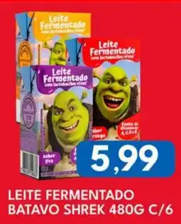 Rancho Bom Supermercados Leite fermentado batavo shrek oferta