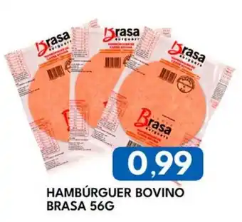 Rancho Bom Supermercados Hambúrguer bovino brasa oferta