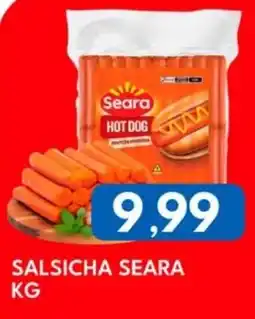 Rancho Bom Supermercados Salsicha seara oferta