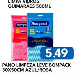 Rancho Bom Supermercados Pano limpeza leve bompack oferta