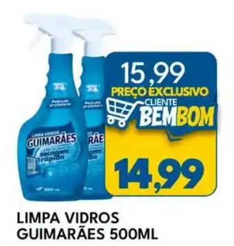 Rancho Bom Supermercados limpa vidros guimarães oferta