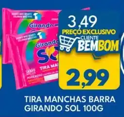 Rancho Bom Supermercados Tira manchas barra girando sol oferta