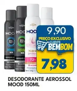 Rancho Bom Supermercados Desodorante aerossol mood oferta
