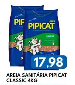 Rancho Bom Supermercados Areia sanitária pipicat classic oferta