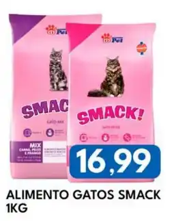 Rancho Bom Supermercados alimento gatos smack oferta