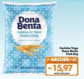 Supermercados Archer Farinha trigo dona benta trad oferta