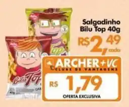 Supermercados Archer Salgadinho Bilu Top oferta