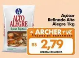 Supermercados Archer Açúcar refinado alto alegre oferta