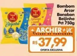 Supermercados Archer Bombom Arcor Bonobon Beijinho oferta