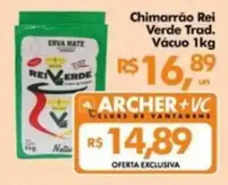 Supermercados Archer Chimarrão rei verde trad. oferta