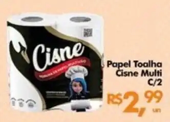 Supermercados Archer Papel toalha cisne multi oferta
