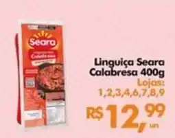 Supermercados Archer Linguiça seara calabresa oferta