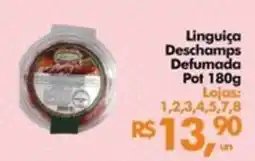 Supermercados Archer Linguiça Deschamps Defumada Pot oferta