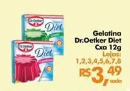 Supermercados Archer Gelatina Dr.Oetker Diet oferta
