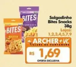 Supermercados Archer Salgadinho Bites Snacks oferta