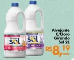 Supermercados Archer Alvejante c/ cloro girando sol 2l oferta