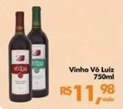 Supermercados Archer Vinho Vô Luiz oferta