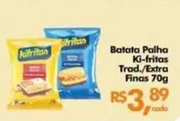 Supermercados Archer Batata Palha Ki-fritas Trad./Extra Finas oferta