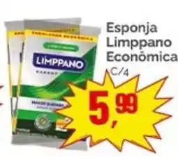 Supermercados Rena Esponja Limppano Econômica oferta