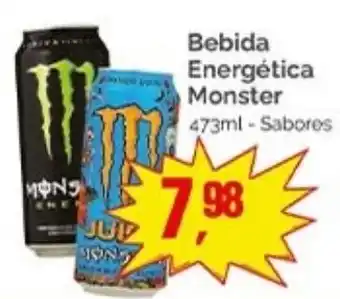 Supermercados Rena Bebida Energética Monster oferta
