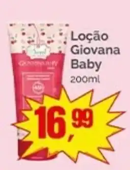 Supermercados Rena Loção Giovana Baby oferta