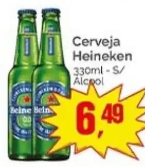 Supermercados Rena Cerveja Heineken oferta