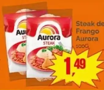 Supermercados Rena Steak de Frango Aurora oferta