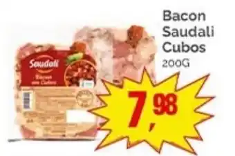 Supermercados Rena Bacon saudali cubos oferta